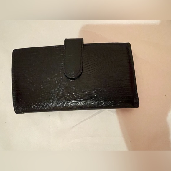 Genuine Leather Black Wallet - Picture 8 of 11